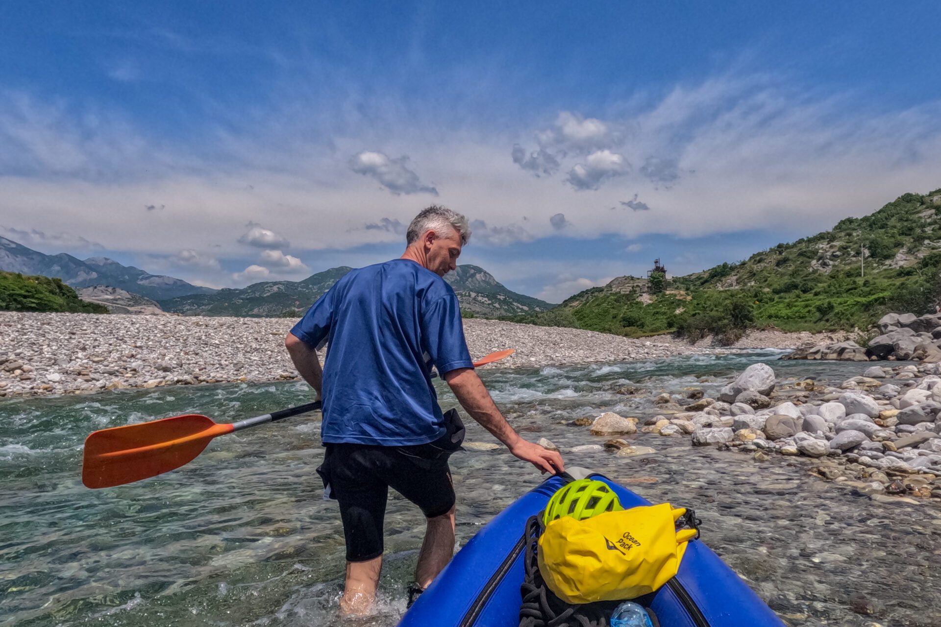 SKADAR. MOST MESIT. REKA KIRI