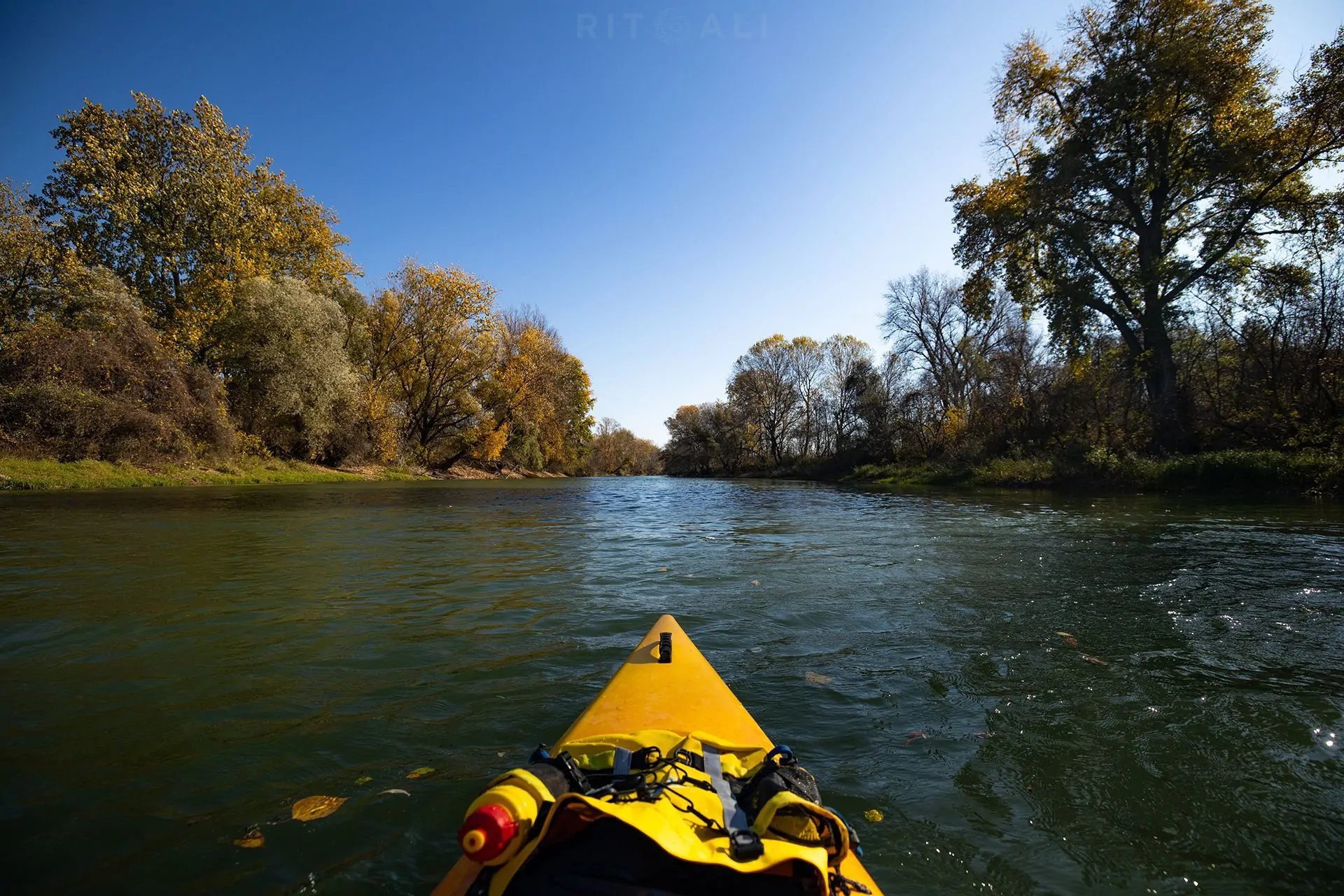 REKA TAMIŠ. GLOGONJ. JESEN NA KAJAKU