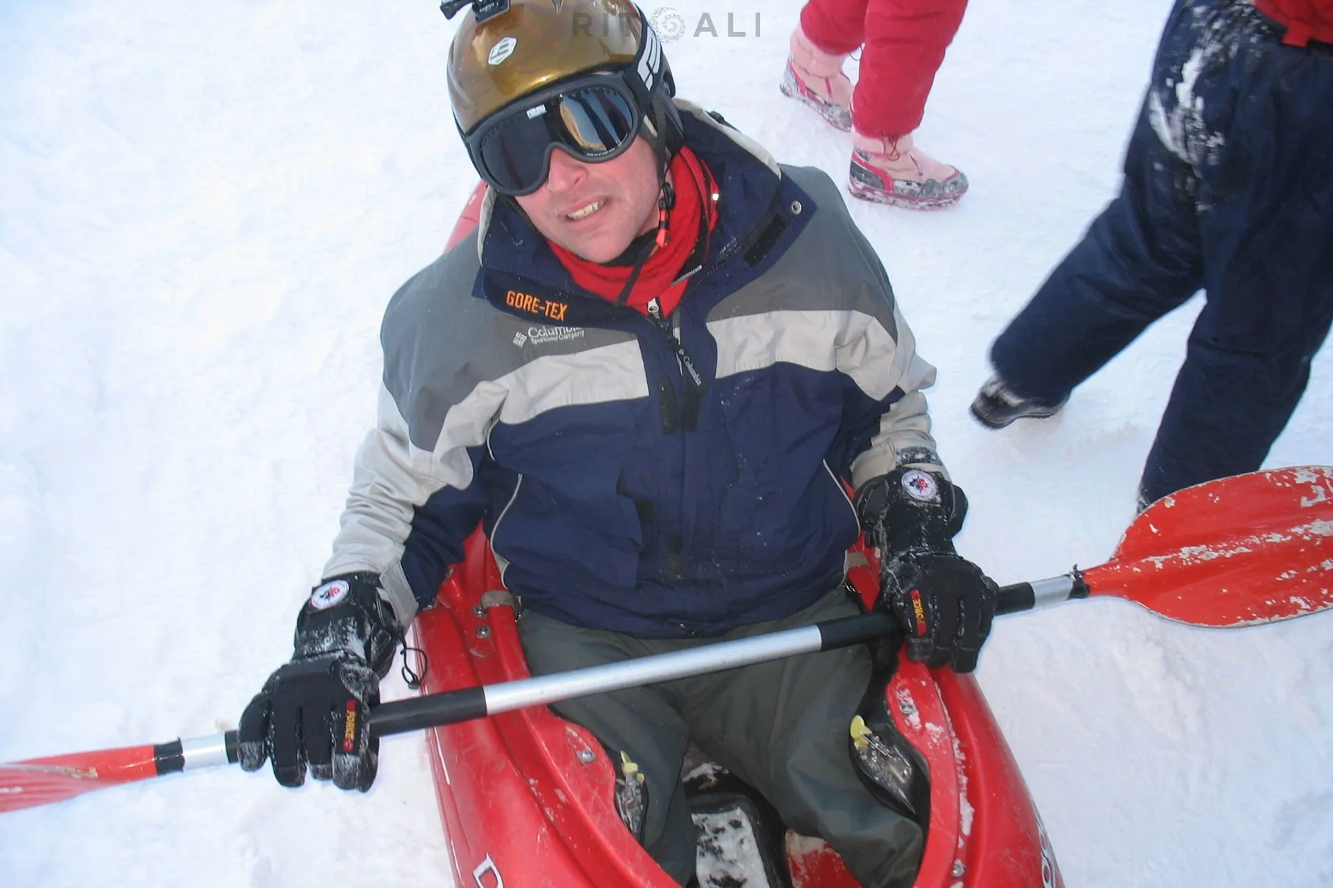 KOPAONIK. KAJAKOM NA SNEGU